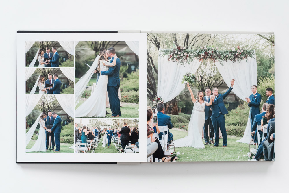 Heirloom Wedding Albums | Kristen Marie Weddings + Portraits | Las Vegas Wedding Photographer