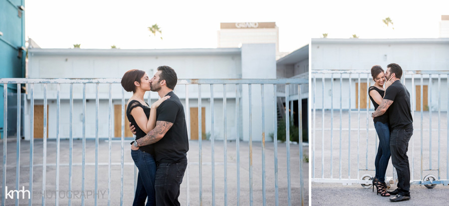 Neon Museum + Downtown Las Vegas Engagement Photography | KMH Photography