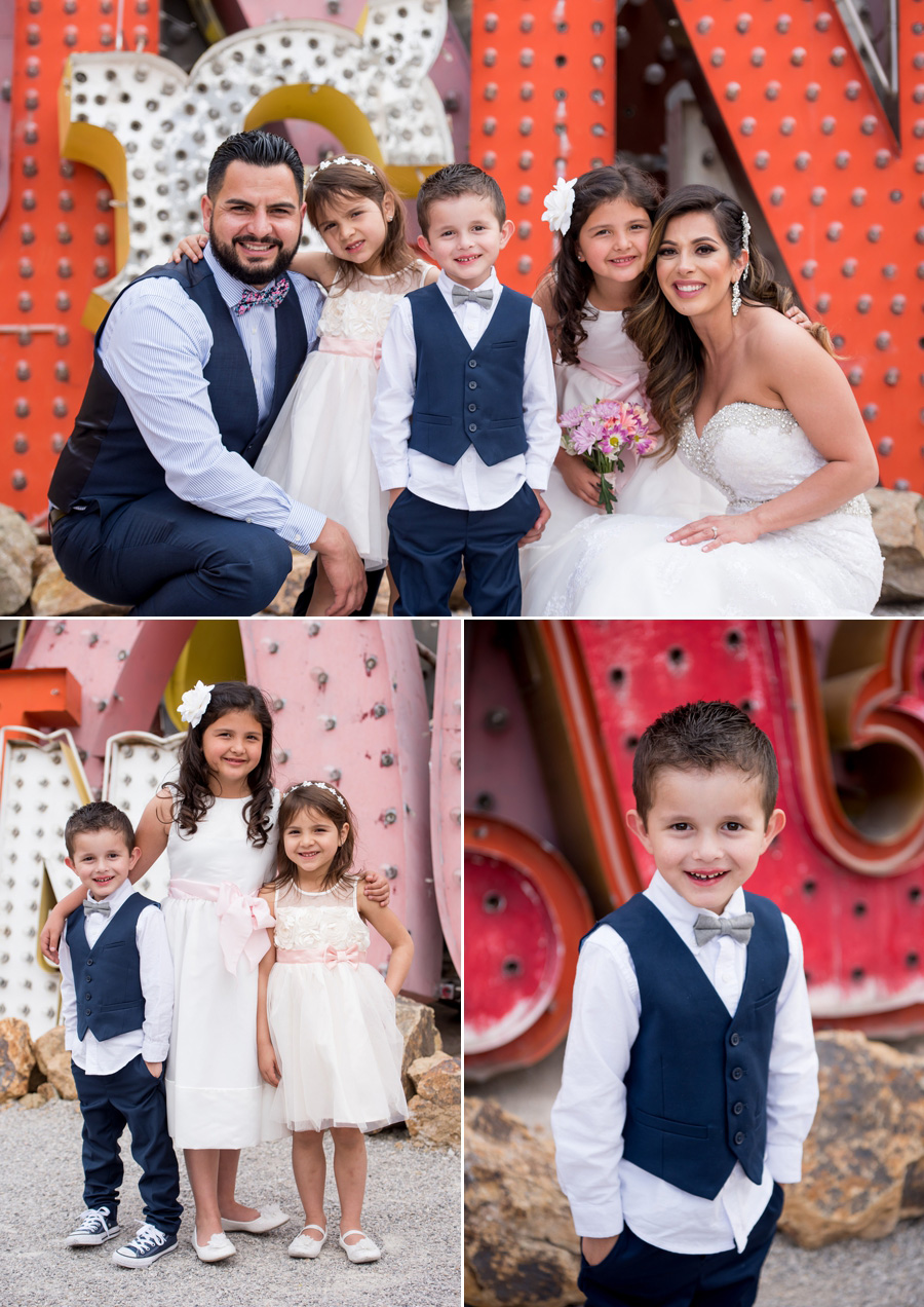 KMH Photography | Linq Hotel, Neon Museum & Downtown Las Vegas Destination Wedding