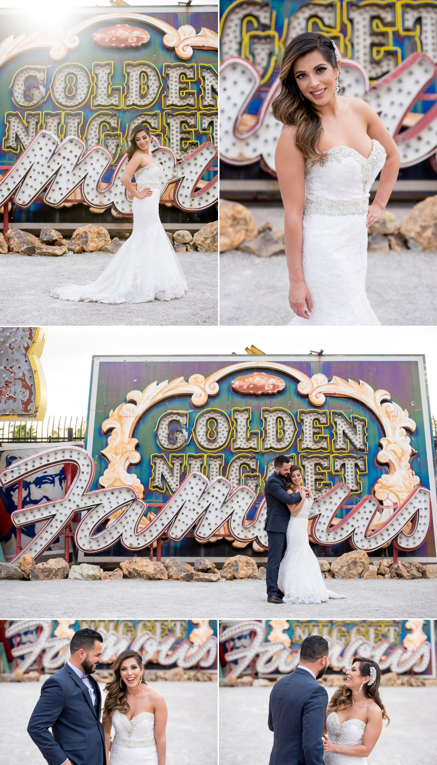KMH Photography | Linq Hotel, Neon Museum & Downtown Las Vegas Destination Wedding
