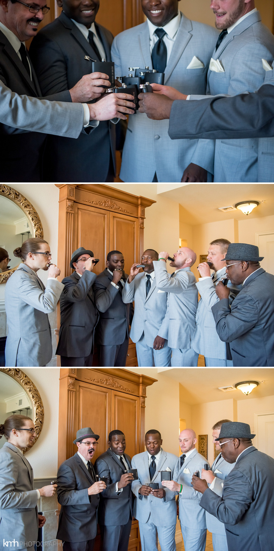 Las Vegas Strip Wedding | Mandalay Bay & Joe's Stone Crab at Caesars Palace | KMH Photography, Las Vegas Wedding Photographer