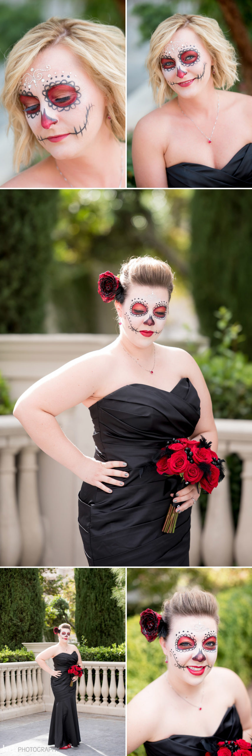 Dia De Los Muertos - Day of the Dead Sugar Skull Wedding | KMH Photography