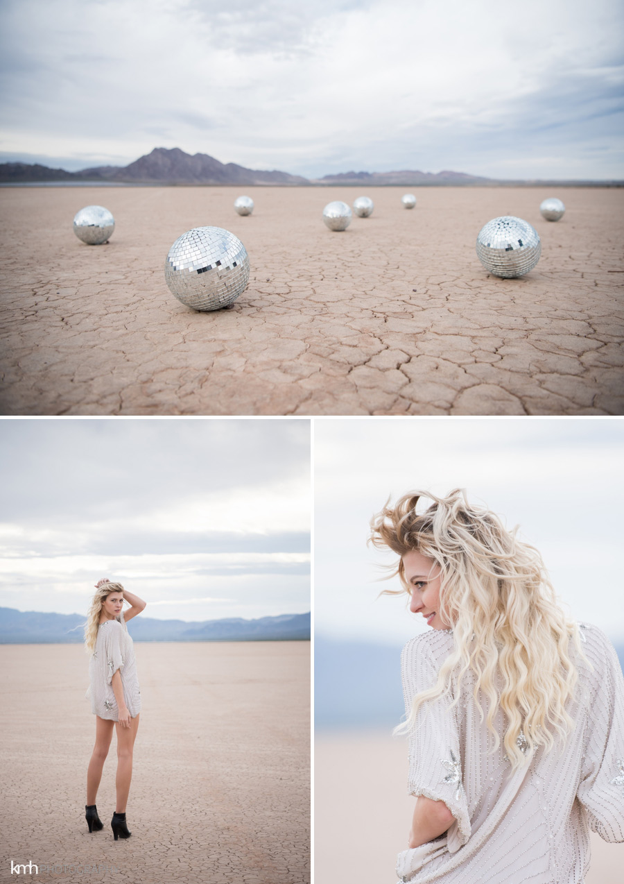 Metallic Desert Fashion Photoshoot | KMH Photography | Las Vegas Portrait Photographer