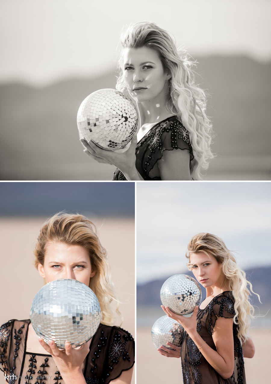 Metallic Desert Fashion Photoshoot | KMH Photography | Las Vegas Portrait Photographer