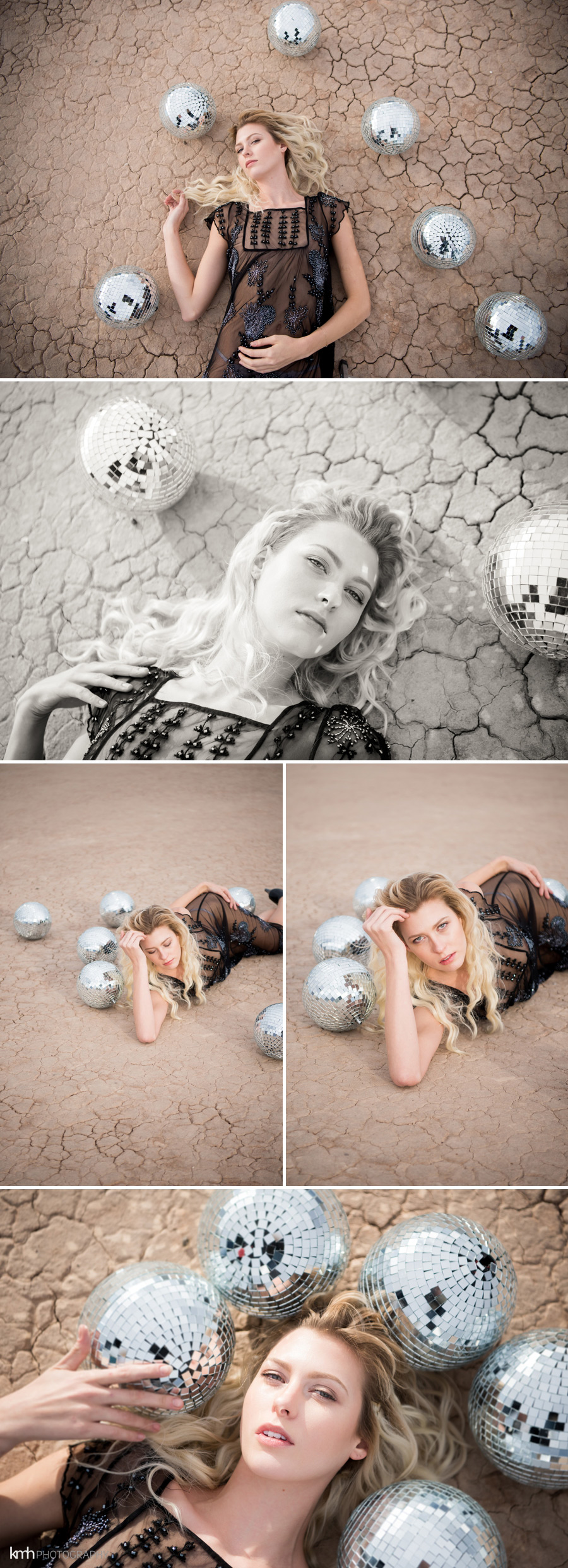 Metallic Desert Fashion Photoshoot | KMH Photography | Las Vegas Portrait Photographer