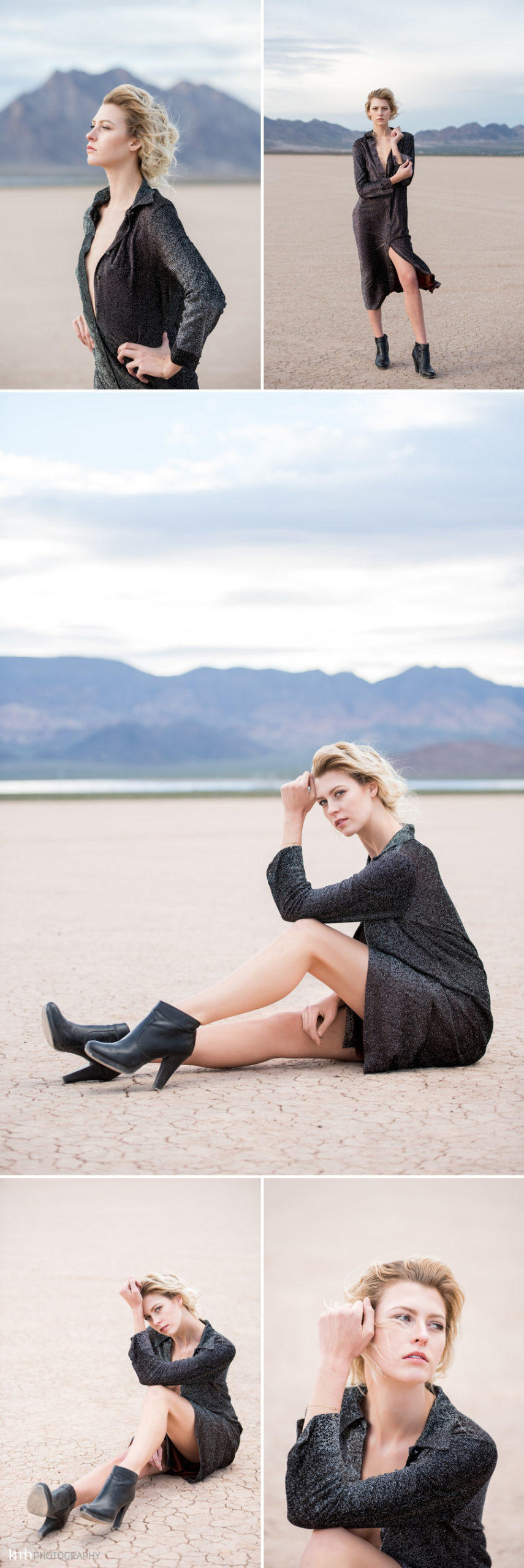 Metallic Desert Fashion Photoshoot | KMH Photography | Las Vegas Portrait Photographer