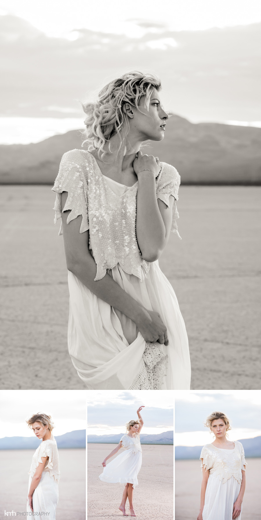 Metallic Desert Fashion Photoshoot | KMH Photography | Las Vegas Portrait Photographer