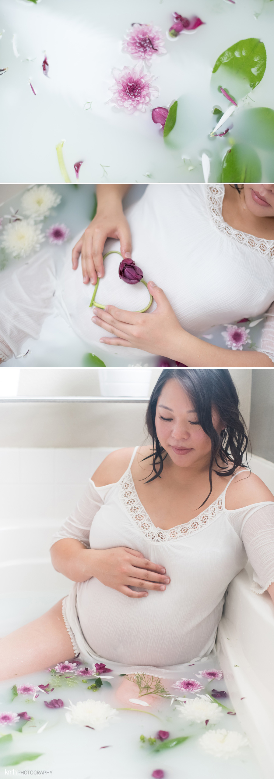 Milkbath Maternity Session | KMH Photography | Las Vegas Maternity Photographer