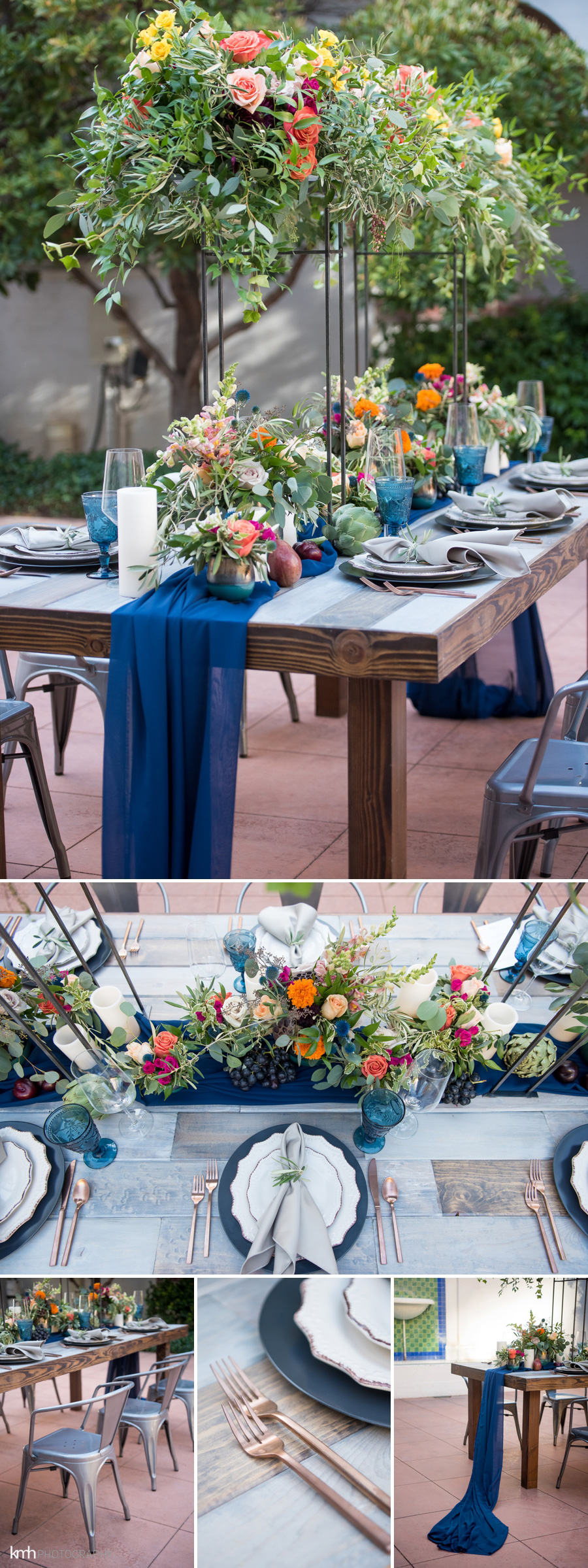 Lush, Colorful Summer Wedding Inspiration | Historic Fifth Street School Wedding in Las Vegas, NV