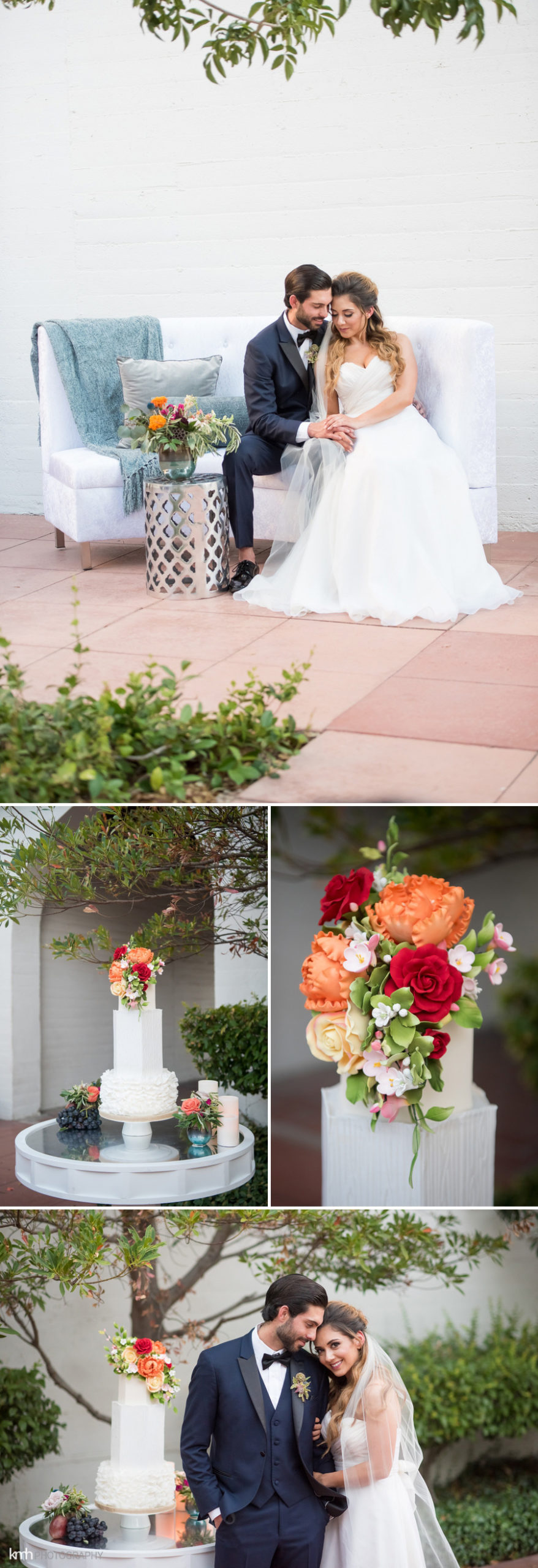 Lush, Colorful Summer Wedding Inspiration | Historic Fifth Street School Wedding in Las Vegas, NV