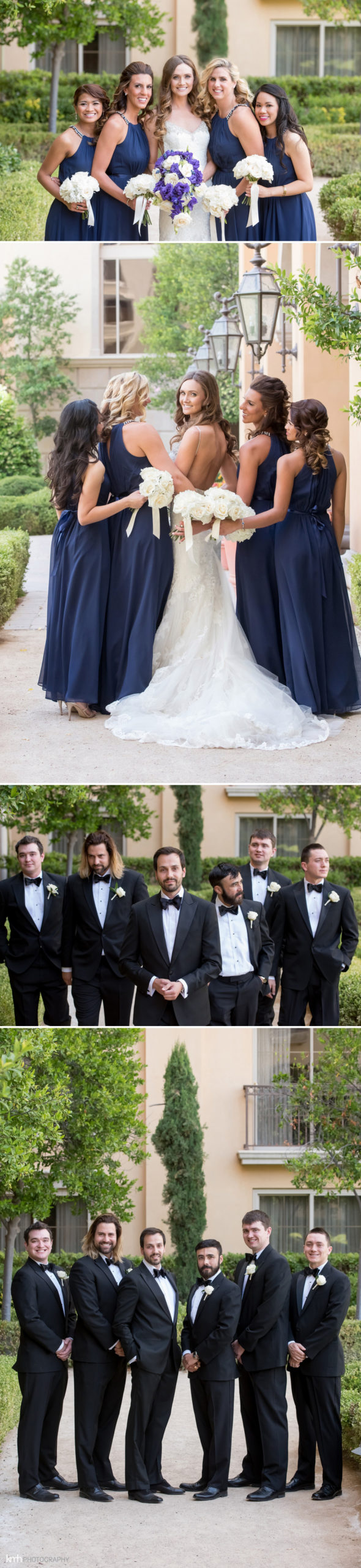 Glamorous Black Tie Wedding at Hilton Lake Las Vegas Resort | KMH Photography