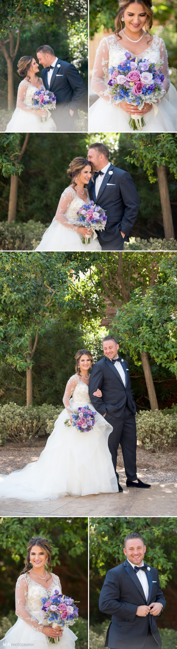 Kristin + Spencer | Elegant Red Rock Resort Wedding | KMH Photography, Las Vegas Wedding Photographer