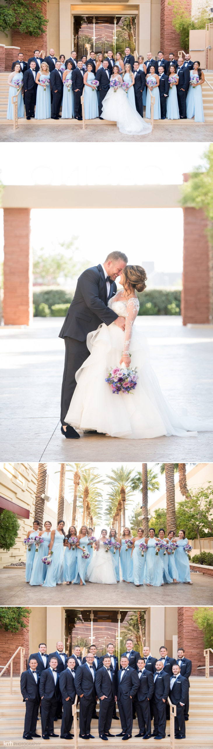 Kristin + Spencer | Elegant Red Rock Resort Wedding | KMH Photography, Las Vegas Wedding Photographer