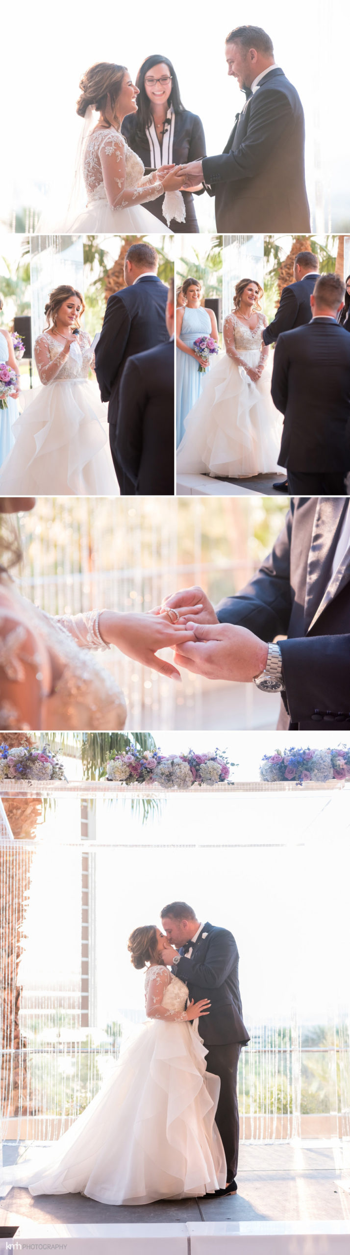 Kristin + Spencer | Elegant Red Rock Resort Wedding | KMH Photography, Las Vegas Wedding Photographer