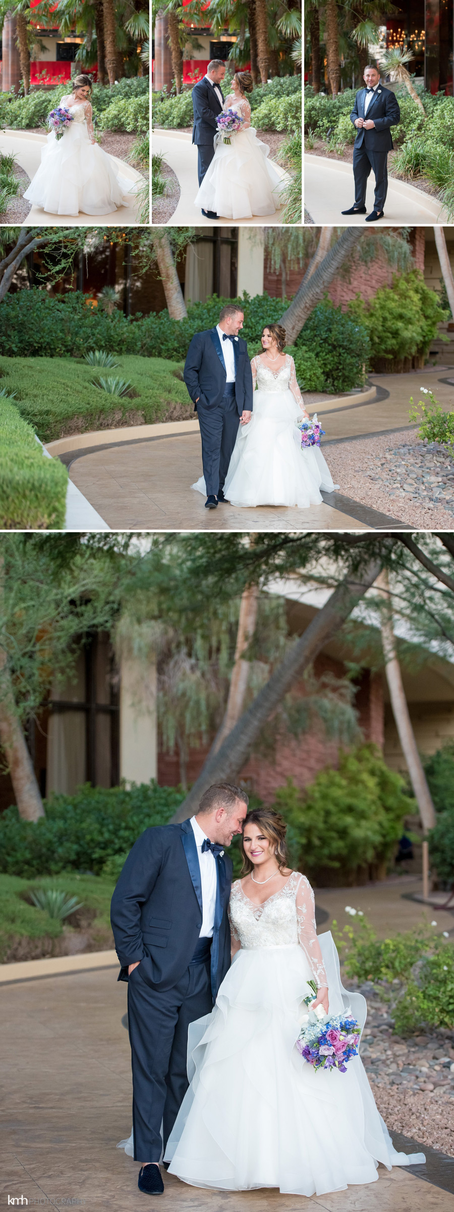 Kristin + Spencer | Elegant Red Rock Resort Wedding | KMH Photography, Las Vegas Wedding Photographer