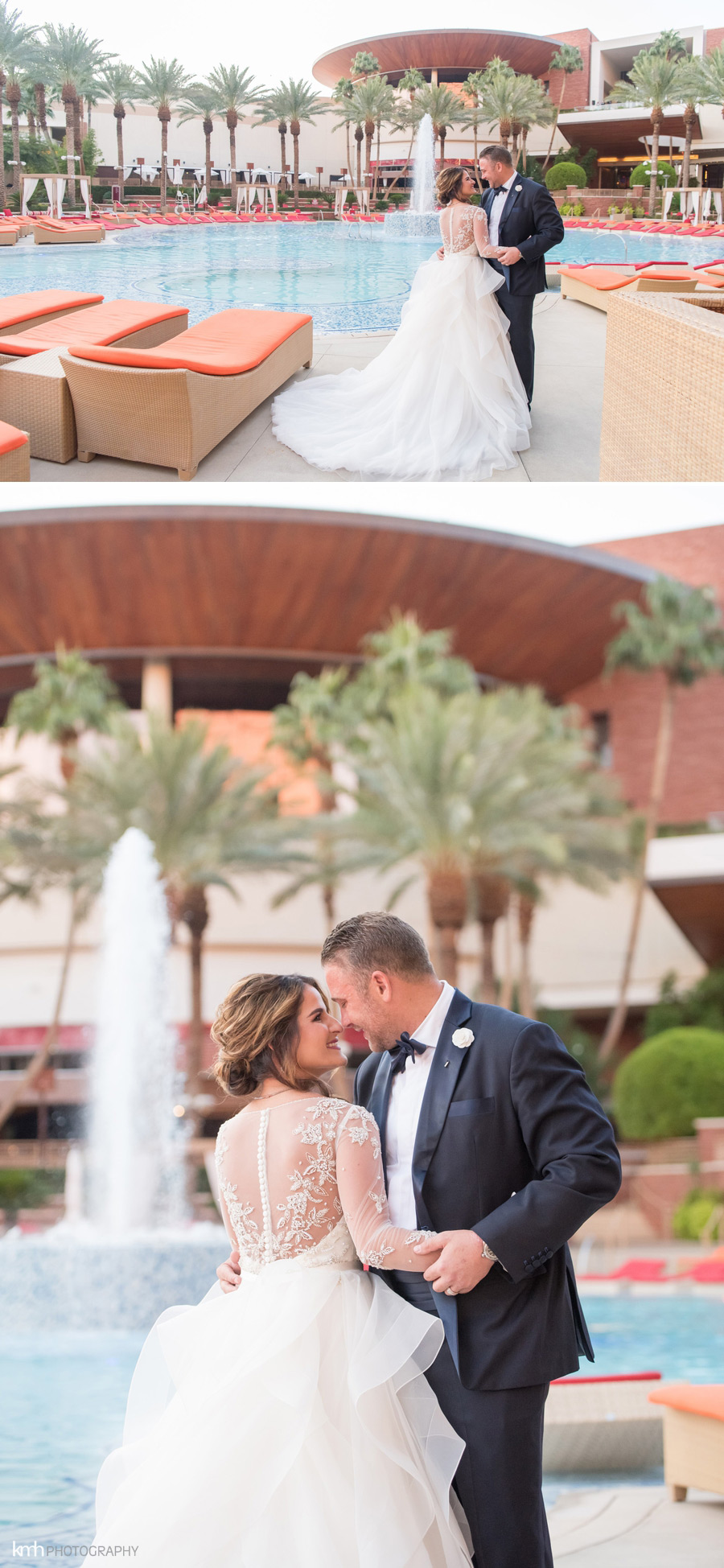 Kristin + Spencer | Elegant Red Rock Resort Wedding | KMH Photography, Las Vegas Wedding Photographer