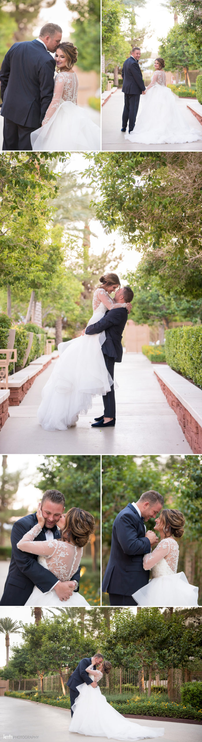 Kristin + Spencer | Elegant Red Rock Resort Wedding | KMH Photography, Las Vegas Wedding Photographer