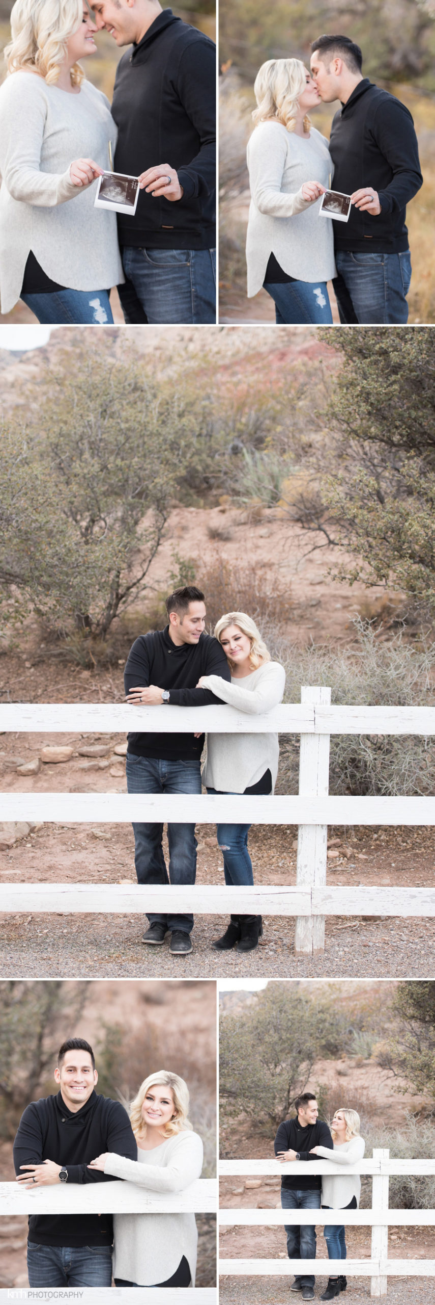 Pregnancy Announcement & Couple's Session at Spring Mountain Ranch | KMH Photography, Las Vegas Portrait Photographer