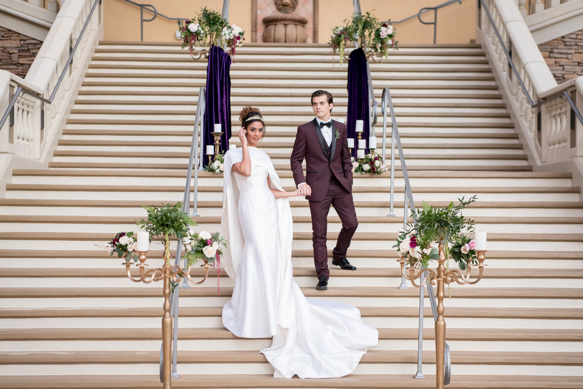 Royal Wedding Inspiration at Green Valley Ranch | Kristen Marie Weddings + Portraits, Las Vegas wedding photographer
