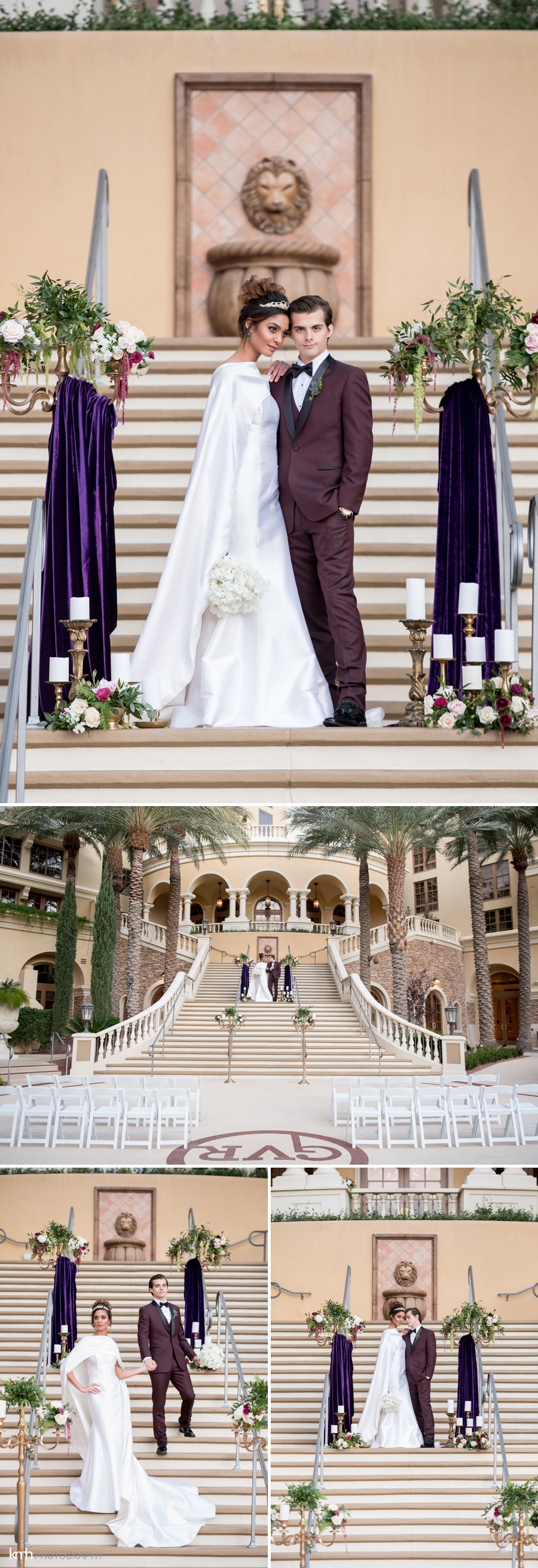 Royal Wedding Inspiration | Green Valley Ranch Resort in Las Vegas, NV | KMH Photography, Las Vegas Wedding Photographer