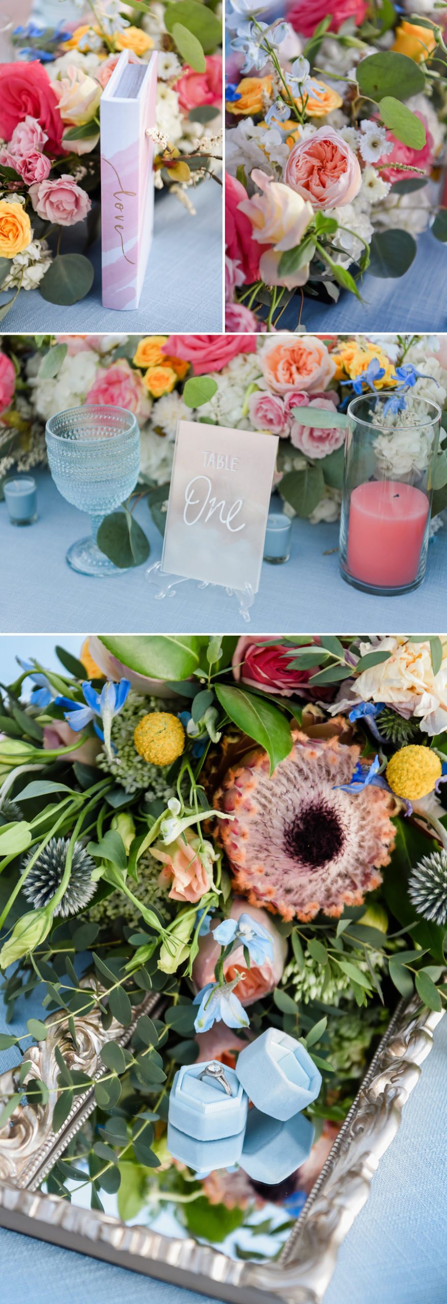 Lakeside Watercolor Wedding Inspiration | Kristen Marie Weddings + Portraits | Southshore Lake Club at Lake Las Vegas