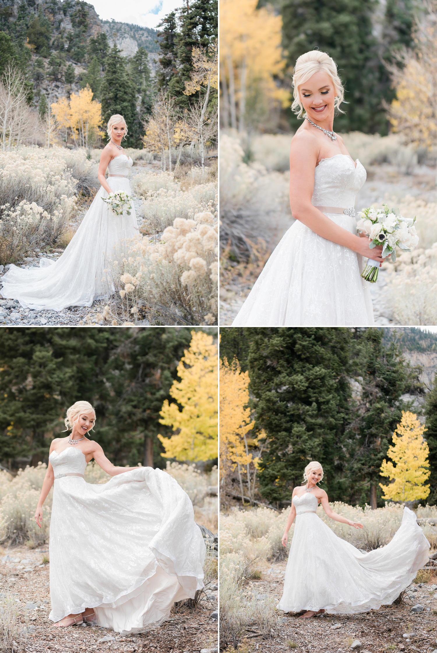 Kristen Marie Weddings + Portraits | Mt. Charleston Bridal Spectacular Fashion Shoot