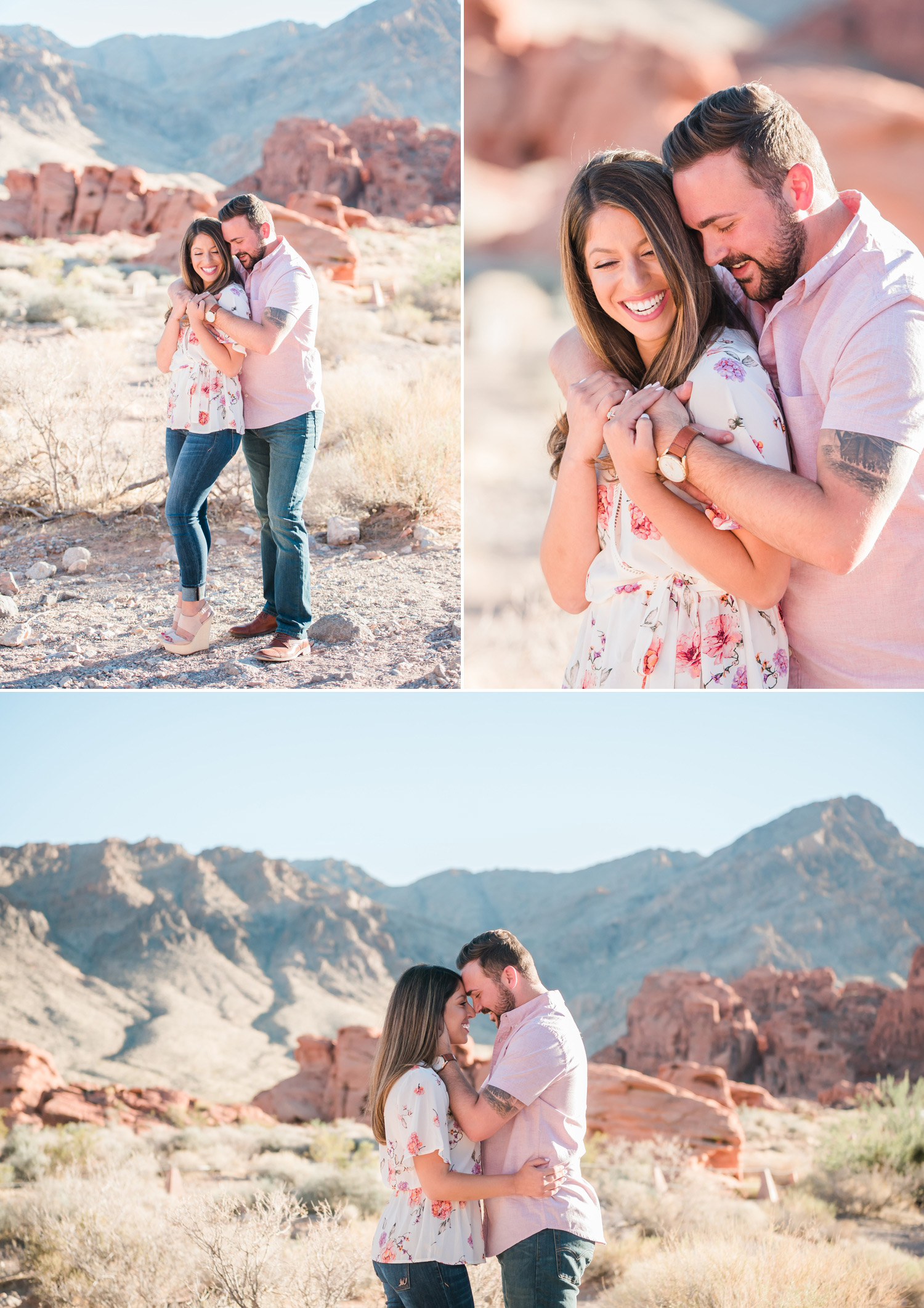 Valley of Fire Engagement Session | Kristen Marie Weddings + Portraits | Las Vegas Wedding Photographer