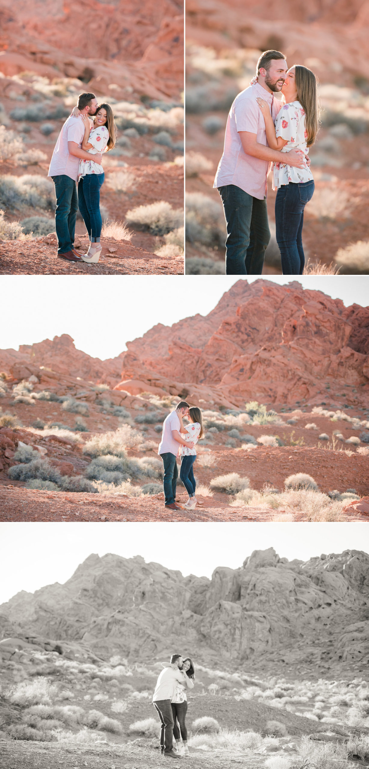 Valley of Fire Engagement Session | Kristen Marie Weddings + Portraits | Las Vegas Wedding Photographer