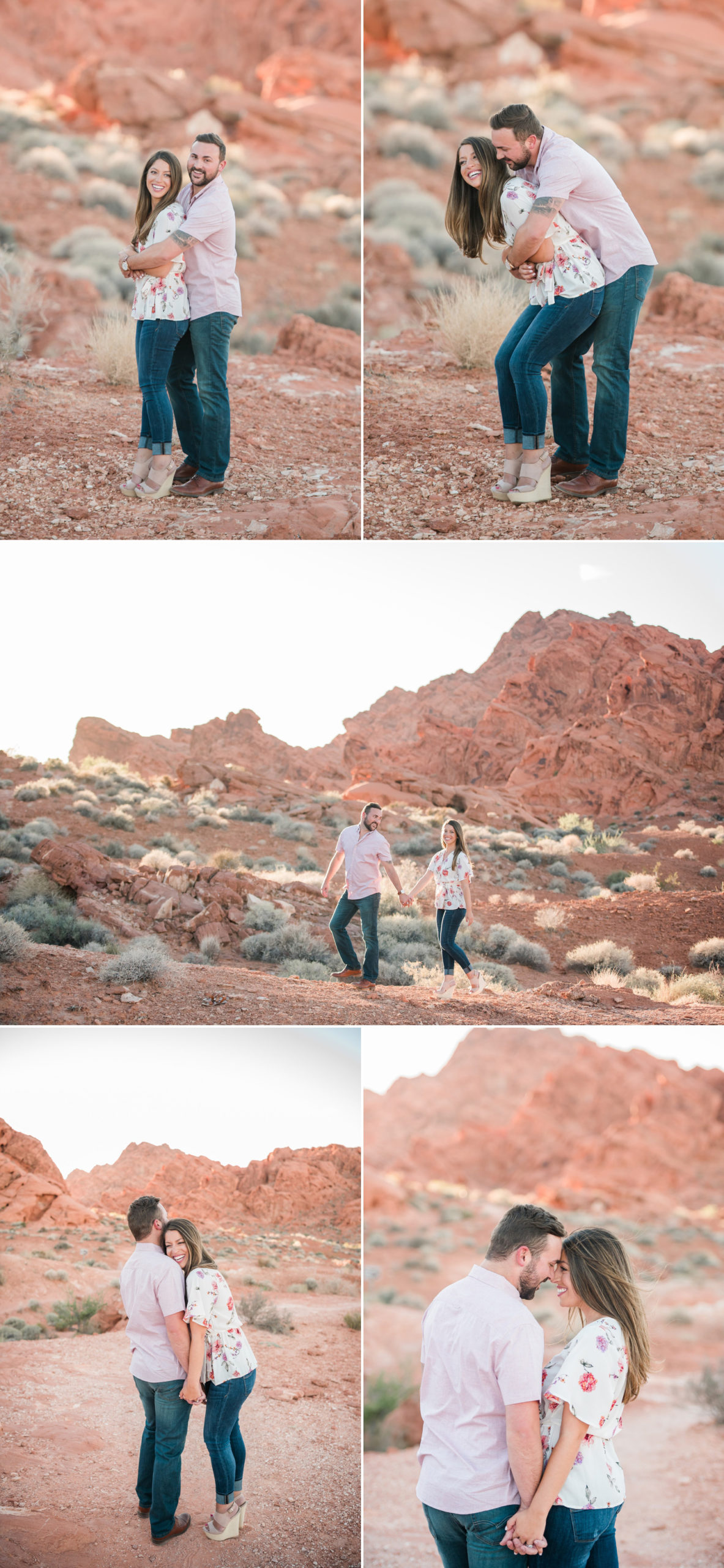 Valley of Fire Engagement Session | Kristen Marie Weddings + Portraits | Las Vegas Wedding Photographer