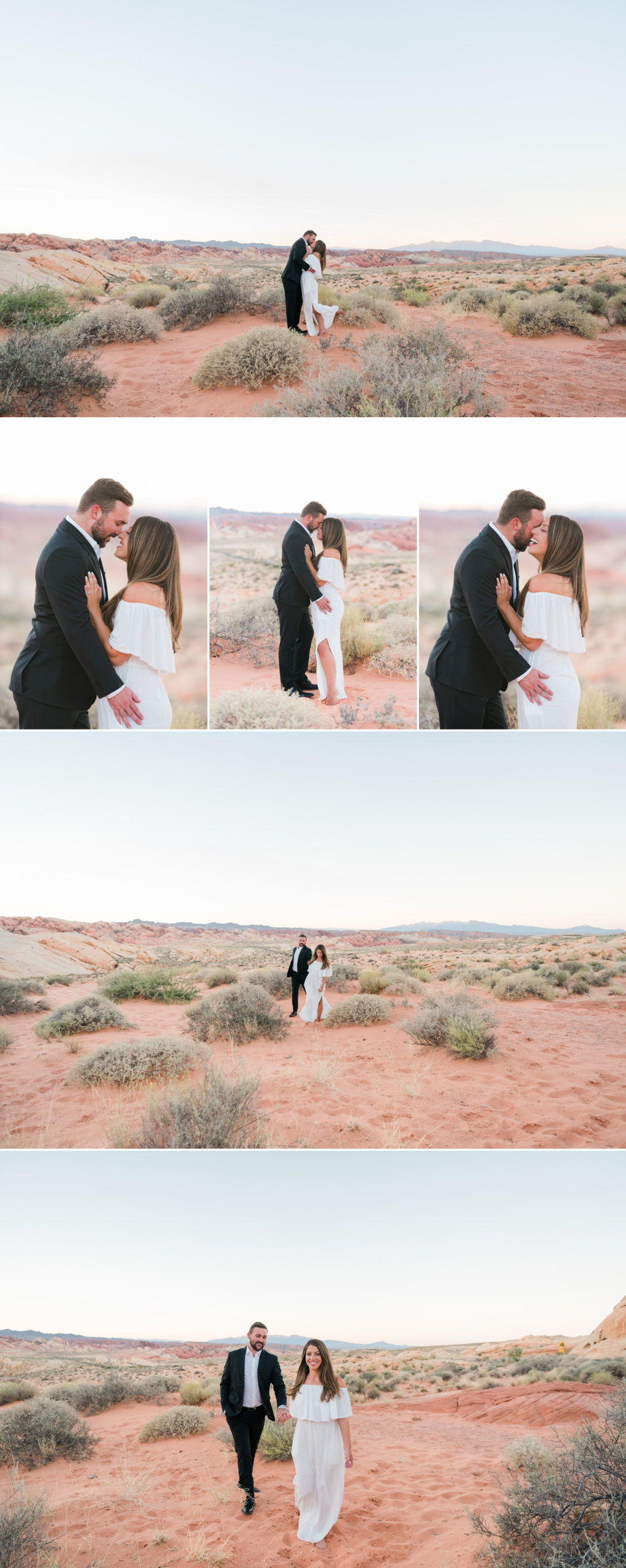 Valley of Fire Engagement Session | Kristen Marie Weddings + Portraits | Las Vegas Wedding Photographer