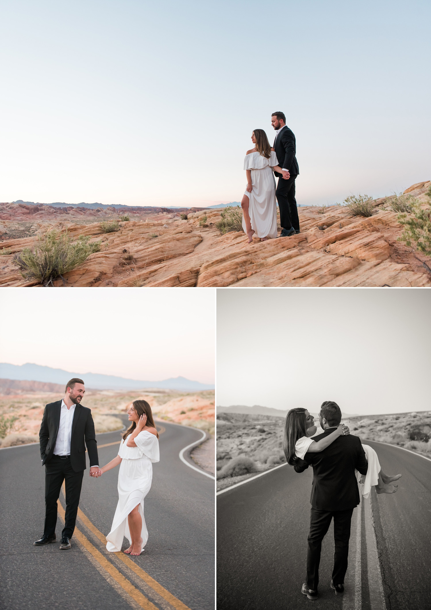 Valley of Fire Engagement Session | Kristen Marie Weddings + Portraits | Las Vegas Wedding Photographer