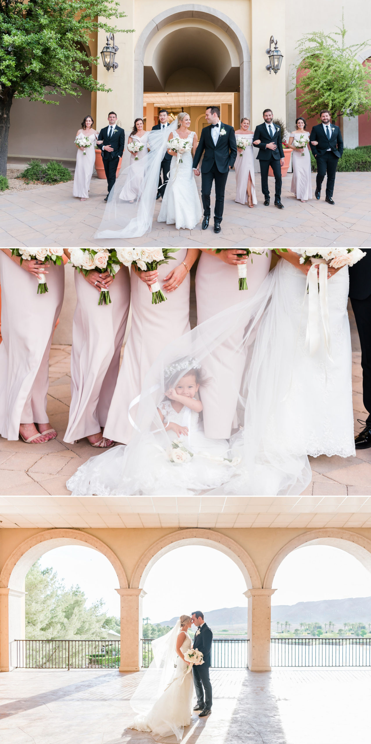 Hilton Lake Las Vegas Wedding Photography | Kristen Marie Weddings + Portraits