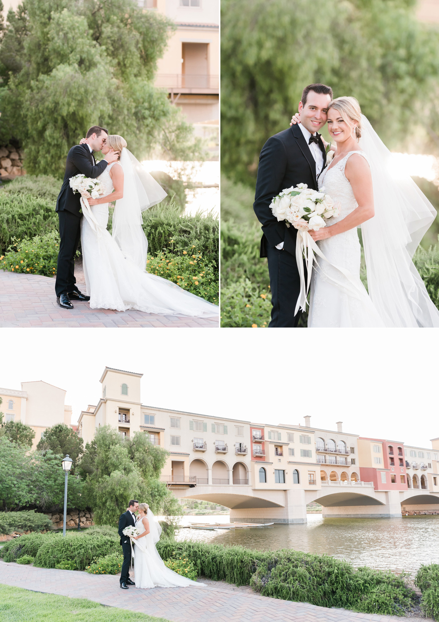 Hilton Lake Las Vegas Wedding Photography | Kristen Marie Weddings + Portraits