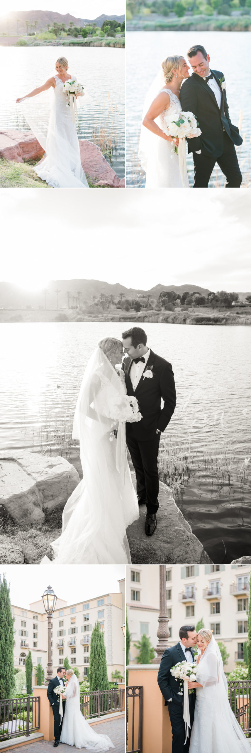 Hilton Lake Las Vegas Wedding Photography | Kristen Marie Weddings + Portraits