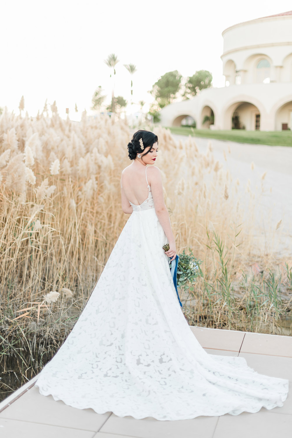 Classic Blue, Coastal Wedding Inspiration at Reflection Bay Golf Club | Kristen Marie Weddings + Portraits, Las Vegas Wedding Photographer