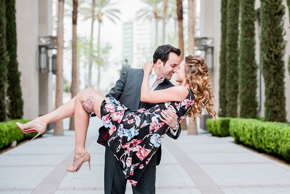 Smith Center Engagement Session | Kristen Marie Weddings + Portraits | Las Vegas Wedding Photographer
