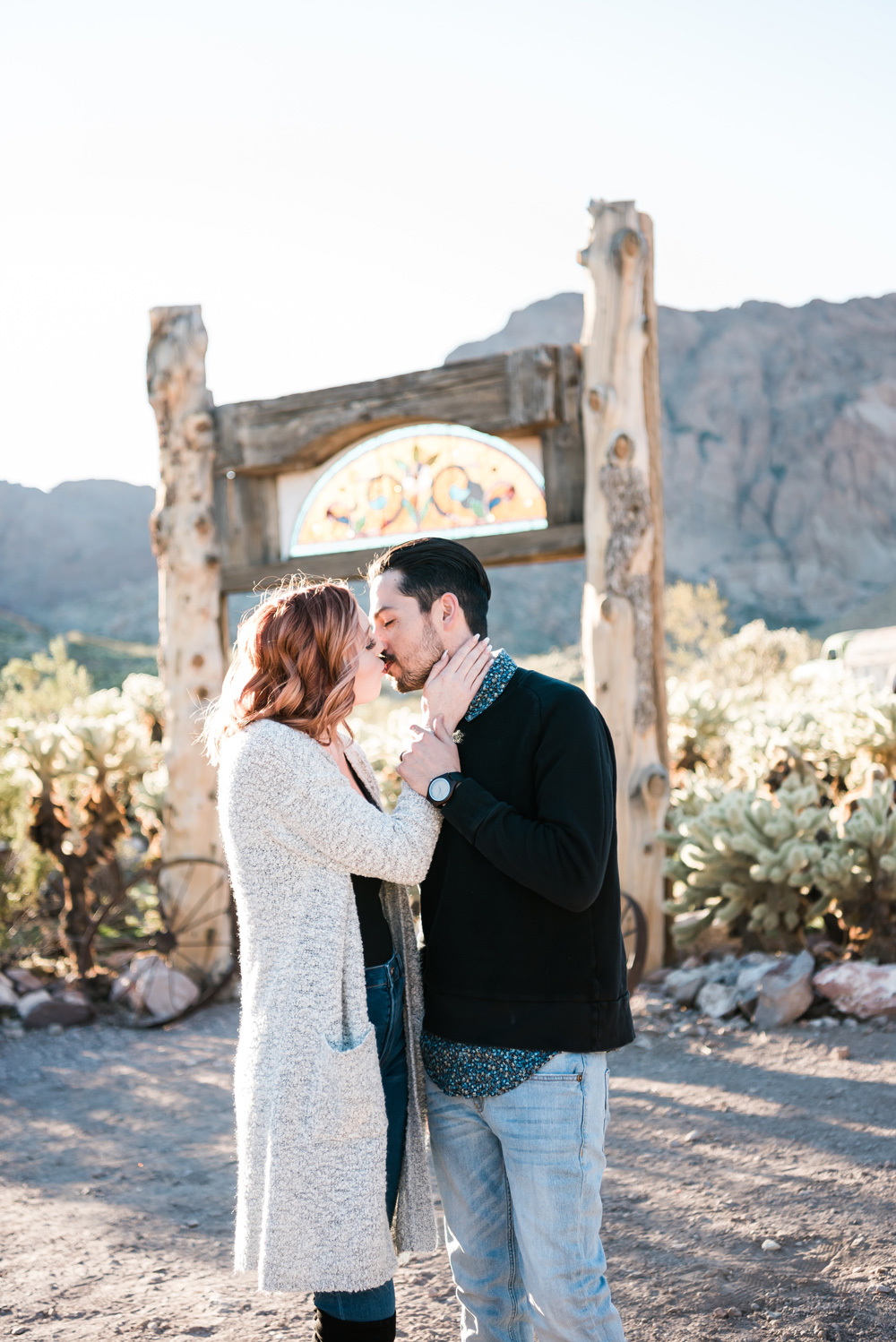 Nelson Eldorado Canyon Engagement Photos | Kristen Marie Weddings + Portraits | Las Vegas Wedding Photographer