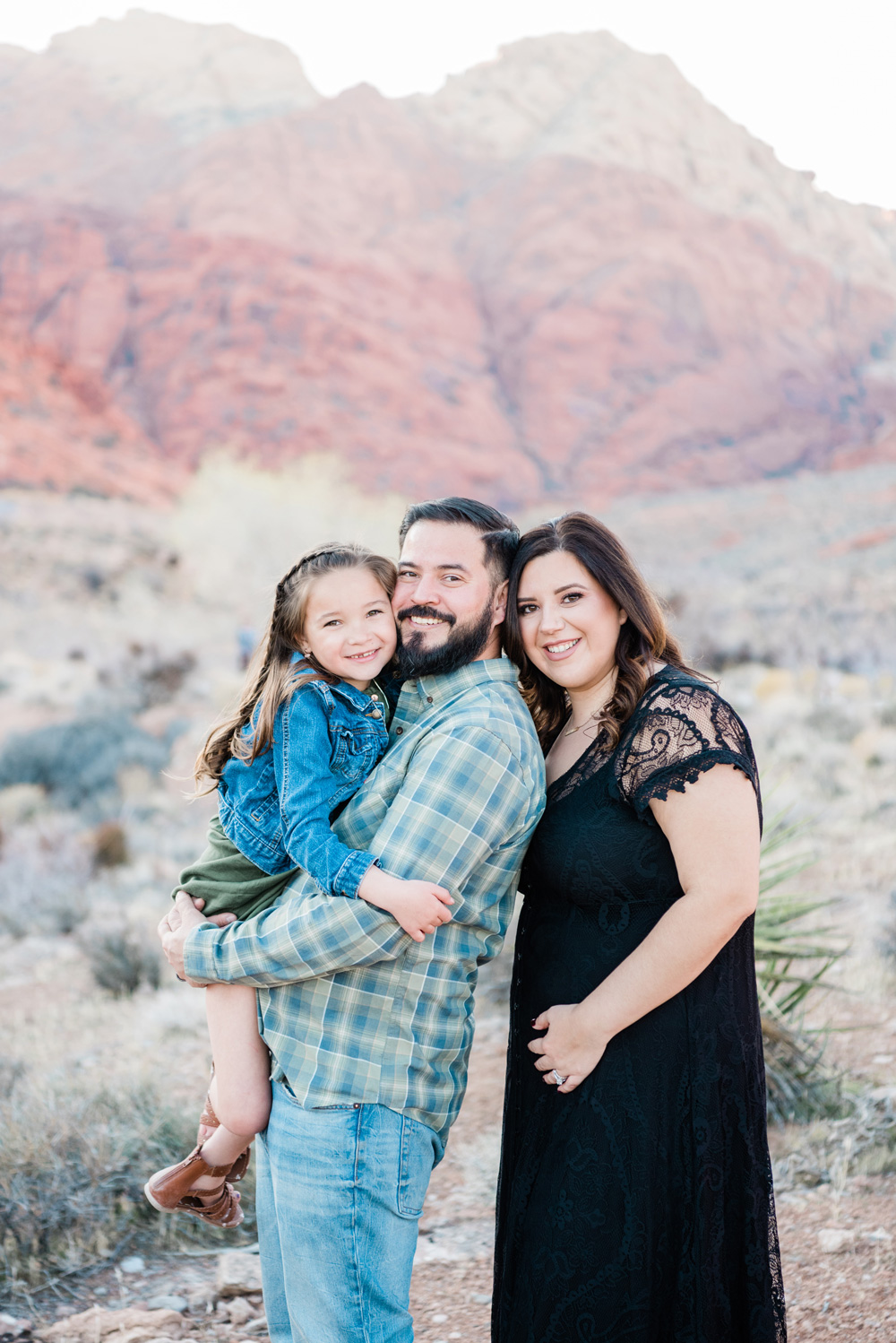 Las Vegas Desert Maternity Session | Kristen Marie Weddings + Portraits, Las Vegas Wedding Photographer