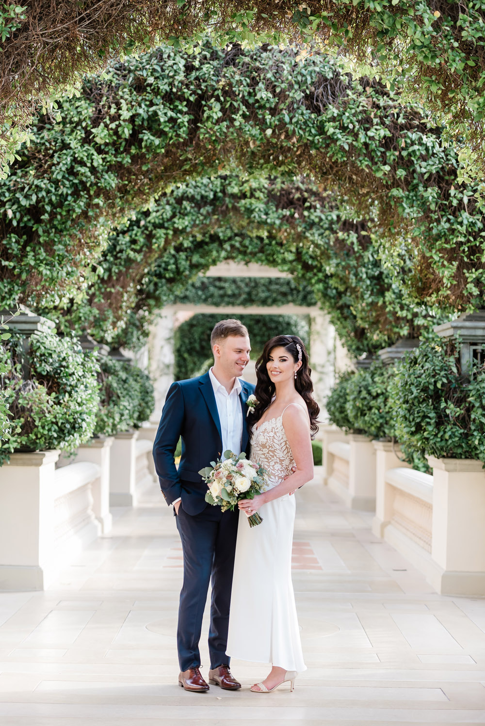 bellagio fountains wedding