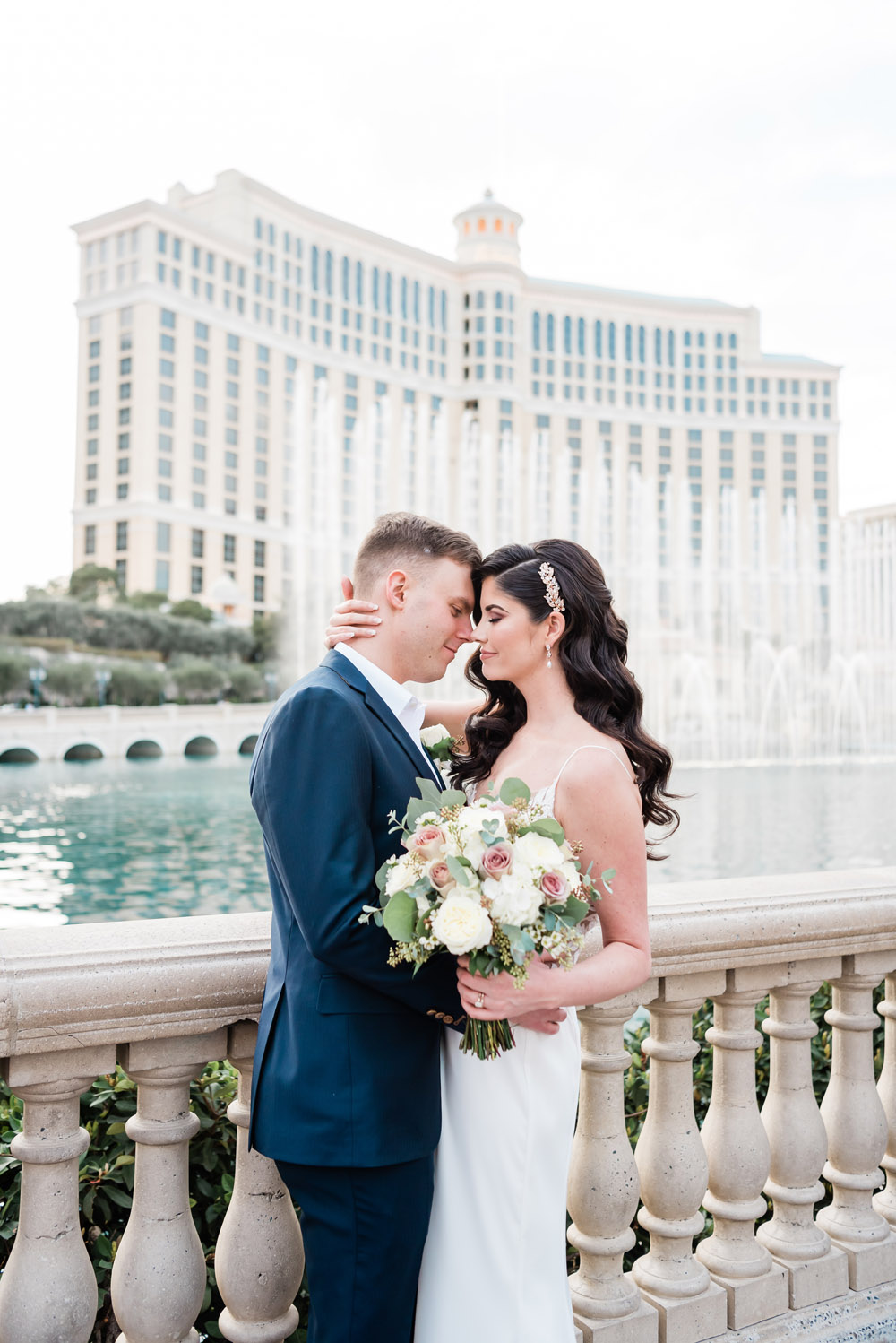 Bellagio Las Vegas Wedding | Kristen Marie Weddings + Portraits | Las Vegas Wedding Photographer