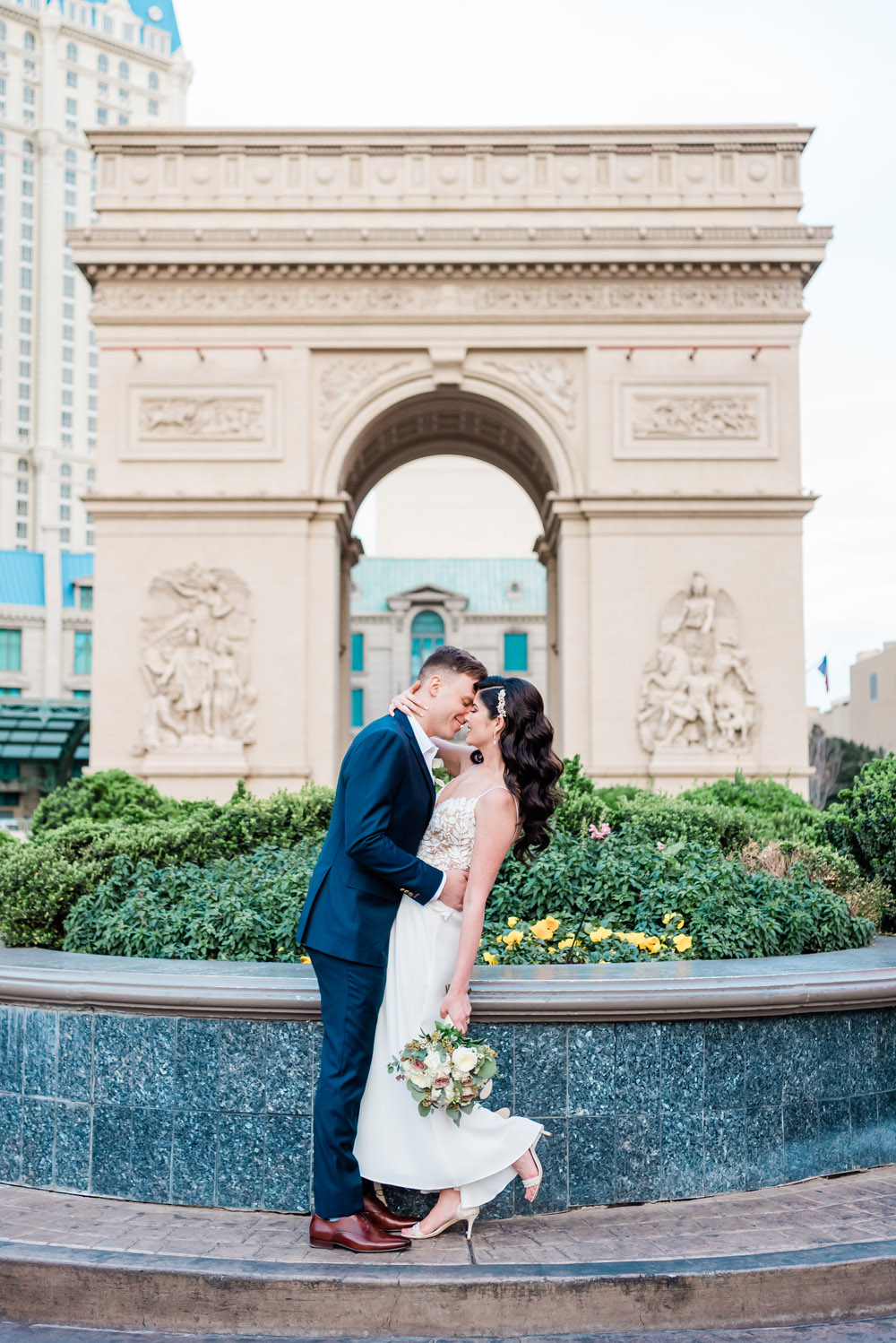 Bellagio Las Vegas Wedding | Kristen Marie Weddings + Portraits | Las Vegas Wedding Photographer