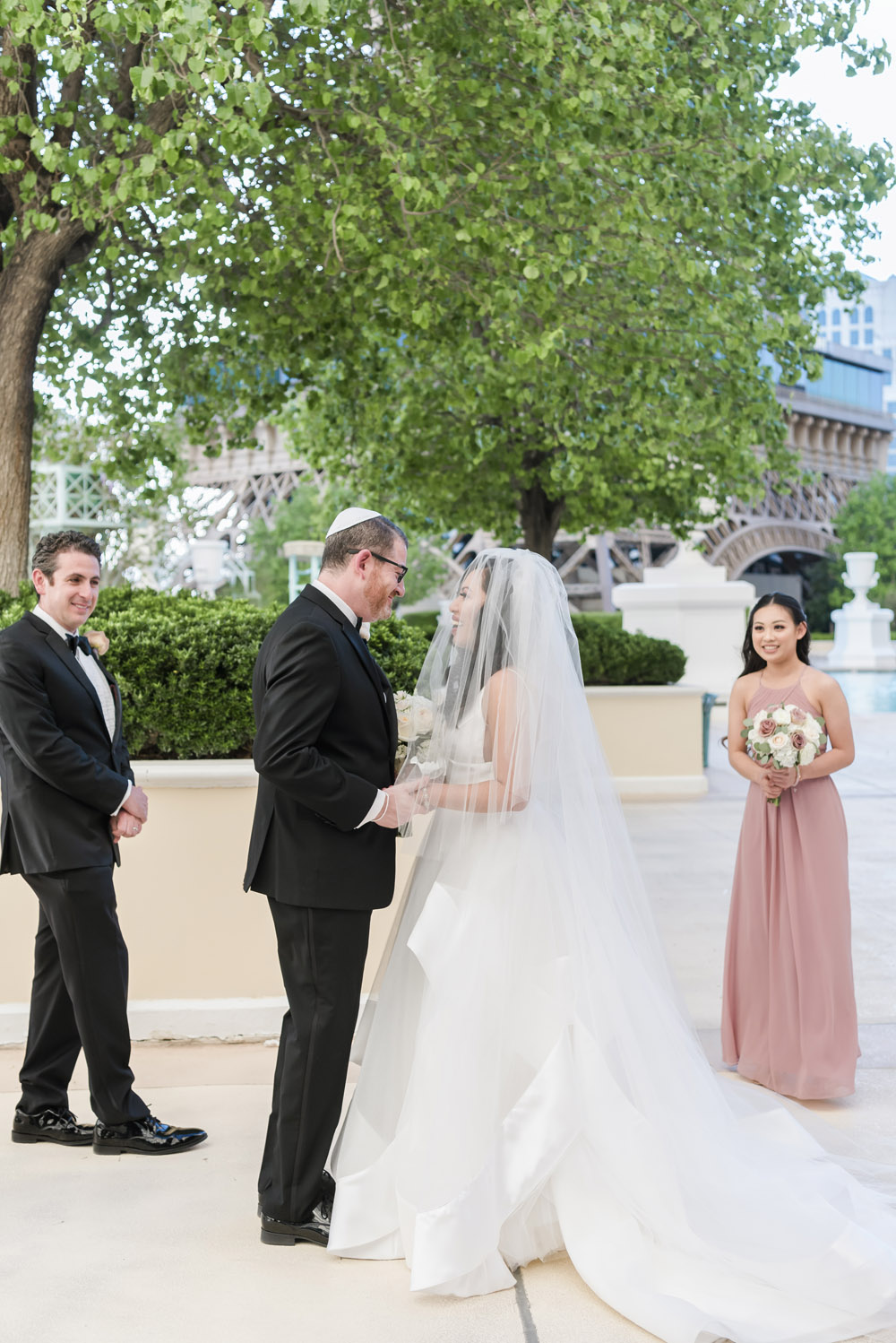 Sam + Vilay | Paris Las Vegas Wedding | Kristen Marie Weddings + Portraits, Las Vegas Wedding Photographer