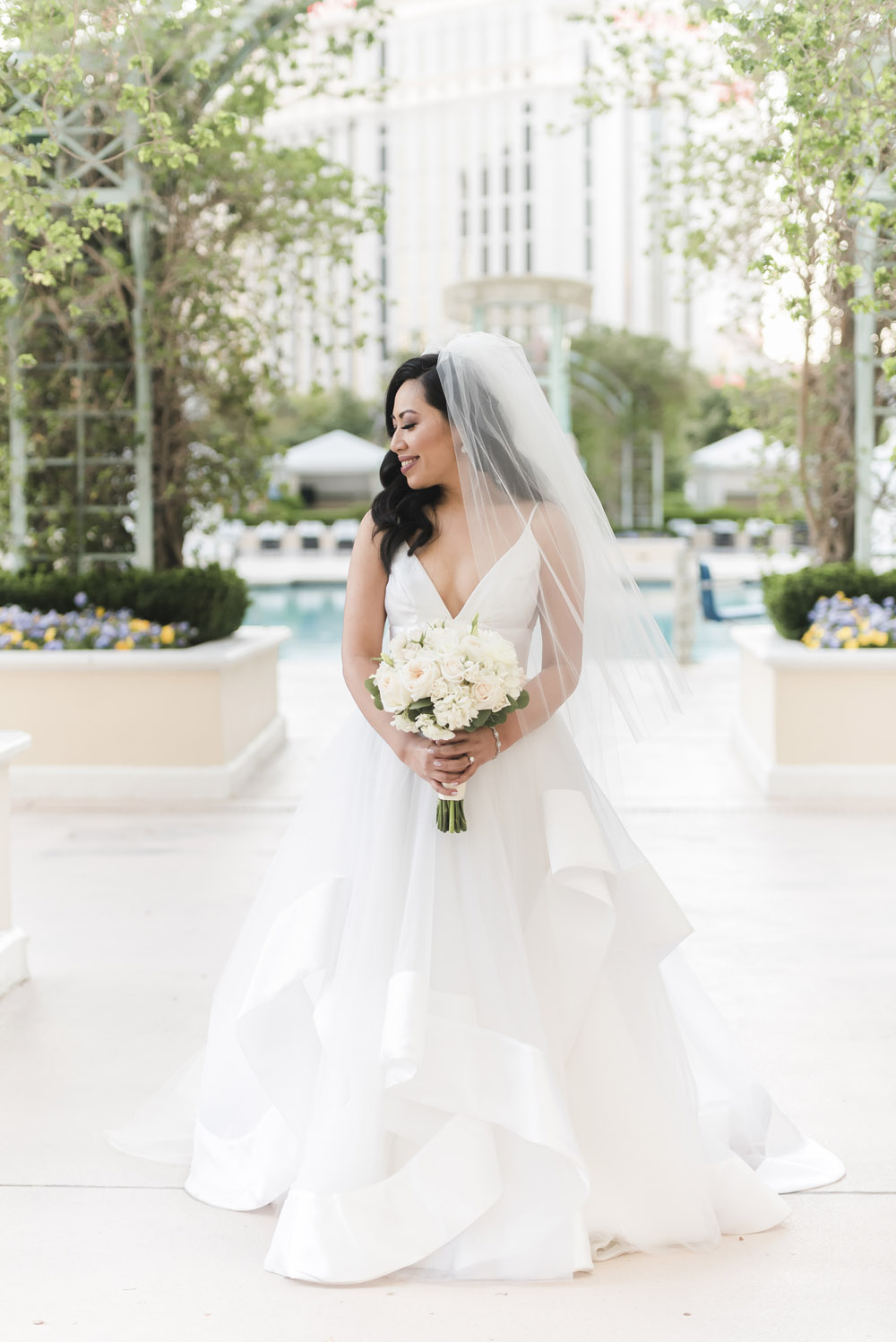 Sam + Vilay | Paris Las Vegas Wedding | Kristen Marie Weddings + Portraits, Las Vegas Wedding Photographer
