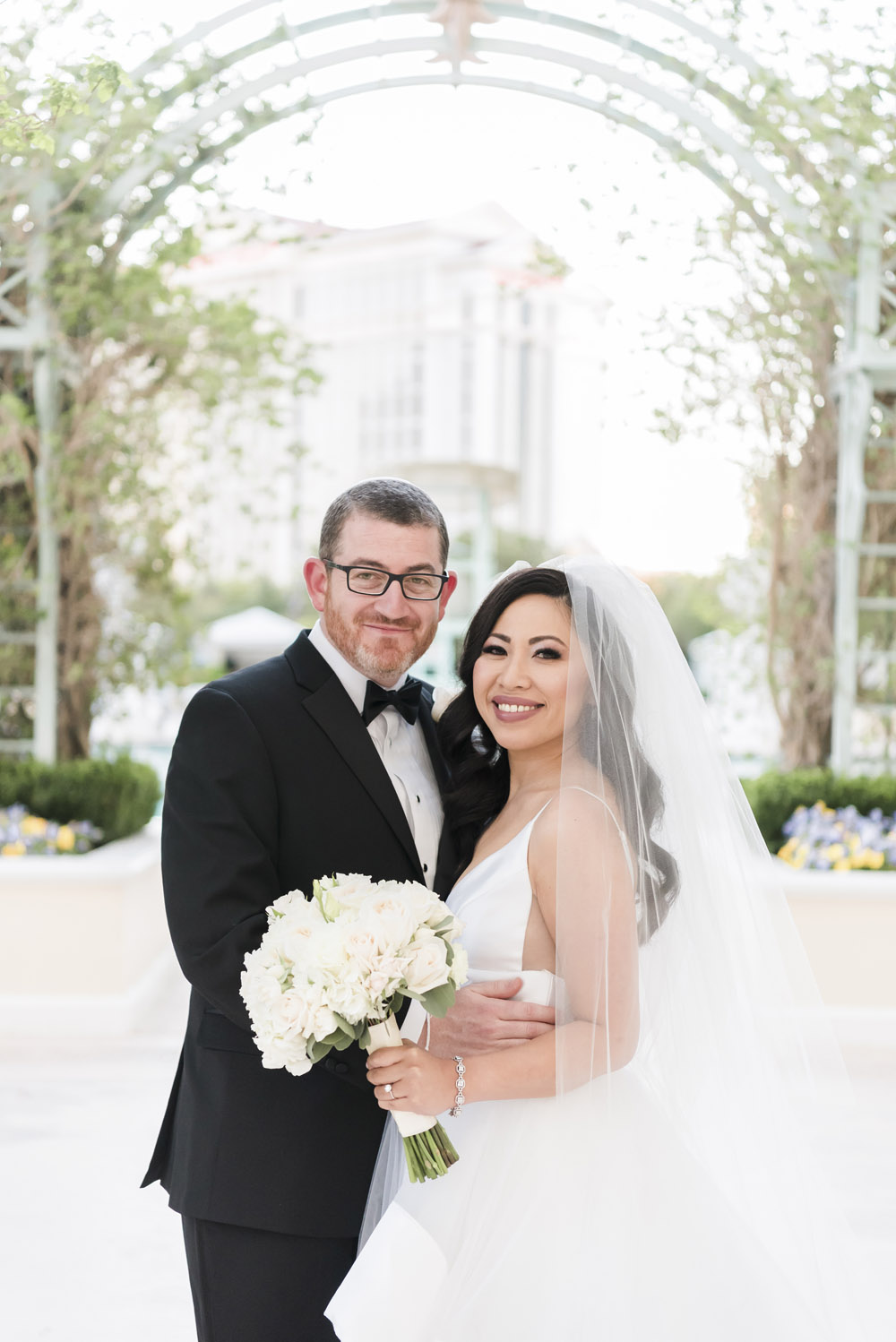 Sam + Vilay | Paris Las Vegas Wedding | Kristen Marie Weddings + Portraits, Las Vegas Wedding Photographer