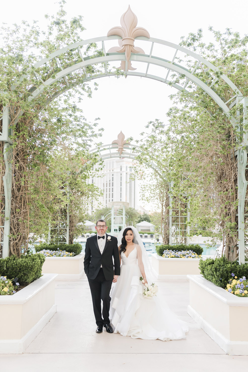 Sam + Vilay | Paris Las Vegas Wedding | Kristen Marie Weddings + Portraits, Las Vegas Wedding Photographer