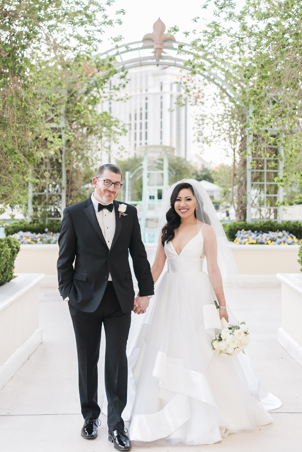 Sam + Vilay | Paris Las Vegas Wedding | Kristen Marie Weddings + Portraits, Las Vegas Wedding Photographer