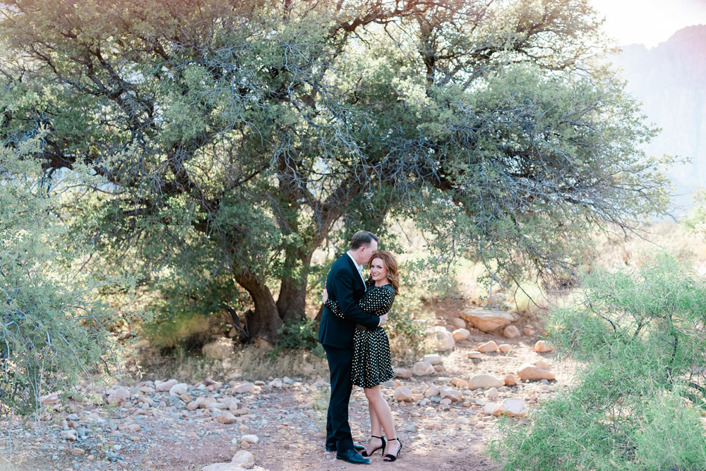 Las Vegas Desert Engagement Session | Kristen Marie Weddings + Portraits