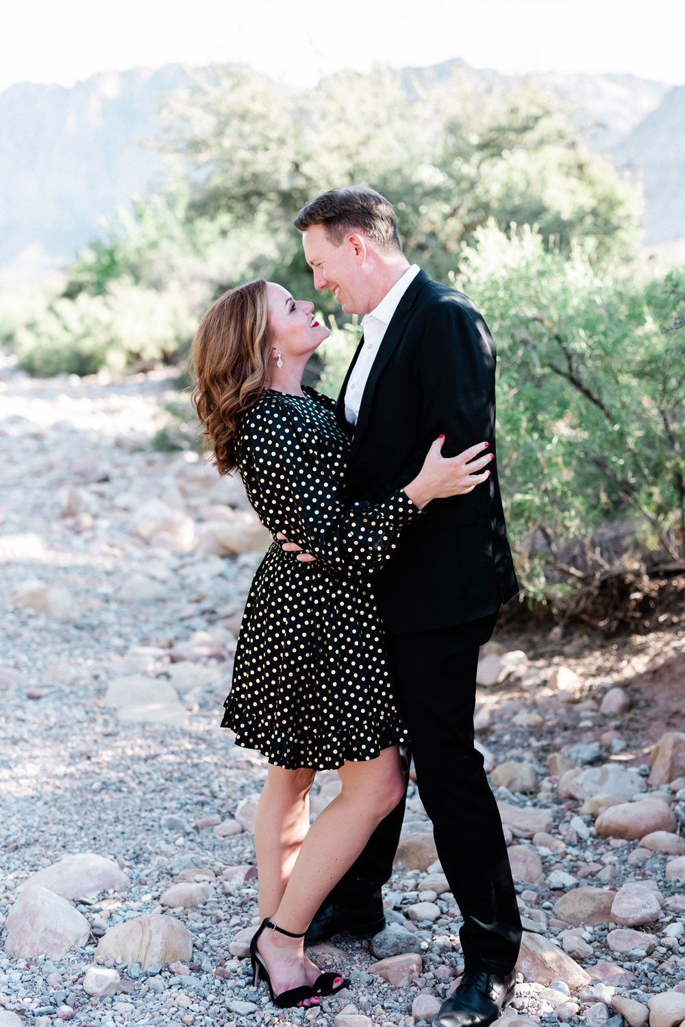 Las Vegas Desert Engagement Session | Kristen Marie Weddings + Portraits