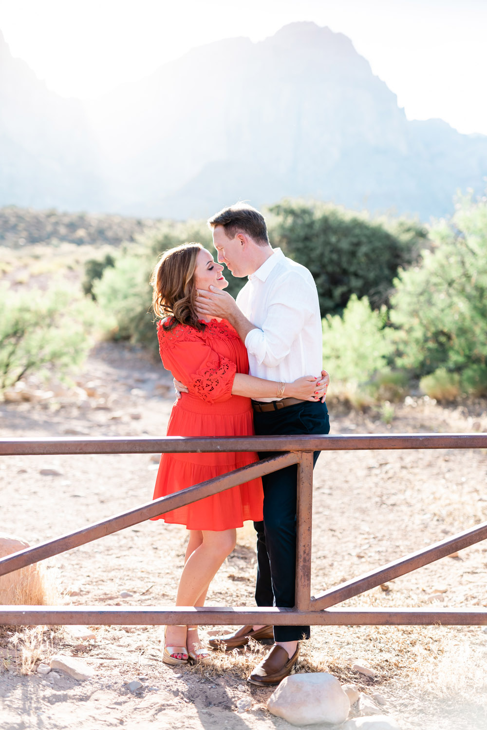 Las Vegas Desert Engagement Session | Kristen Marie Weddings + Portraits