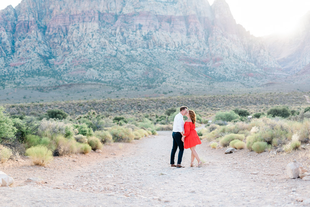 Las Vegas Desert Engagement Session | Kristen Marie Weddings + Portraits